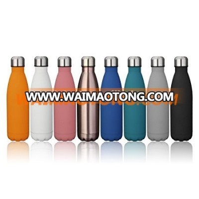 J225 Double Wall Vacuum Cool Insulation Stainless Steel sport plastic water bottle